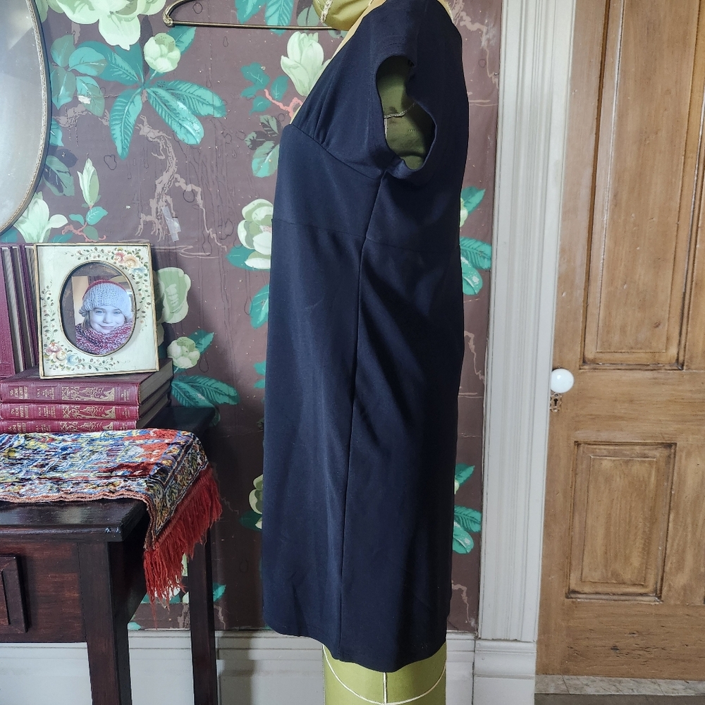 Boston Proper Square Neck Sheath Dress Pm - image 4